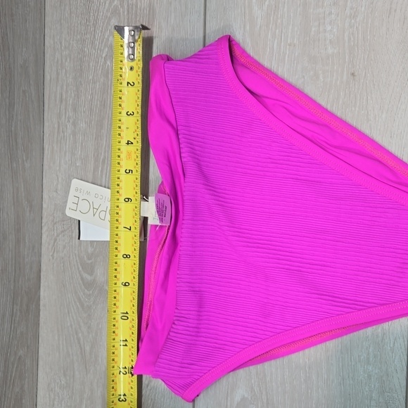 NWT L Space Women Anthropologie Frenchi Bottom bit swim sz L - Picture 7 of 8